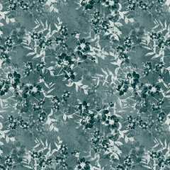 Floral Harmony: A Fusion of Patterns and Textures