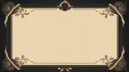 Blank modern elegant certificate template paper of appreciation graphic