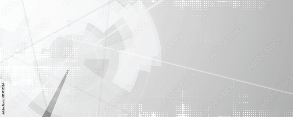 Aufkleber Abstract structure circuit computer  technology business and science background. Vector art.