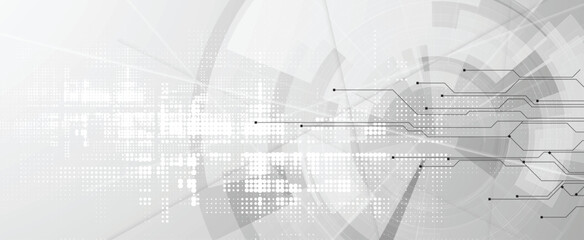 Abstract structure circuit computer  technology business and science background. Vector art.