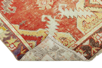 Textures and patterns in color from woven carpets