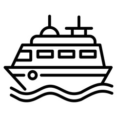ferry single icon
