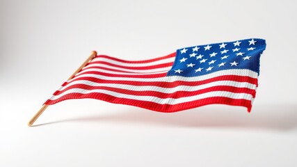 Obraz premium American Flag Toothpick Vote USA Campaign Photo - Patriotic AI Art