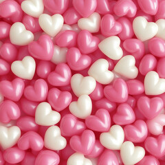 Fototapeta premium A heart shape of valentines background 