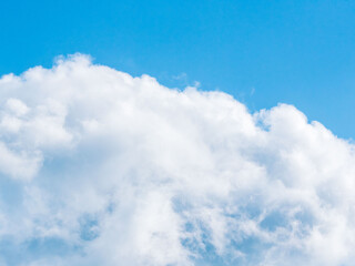 1月の青空と白い雲28