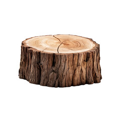 Rustic Wooden Tree Slice Stand 