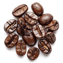 Obraz premium Guatemalan Coffee Beans – Specialty Coffee, Premium Quality, Gourmet Flavor, and Sustainable Agriculture