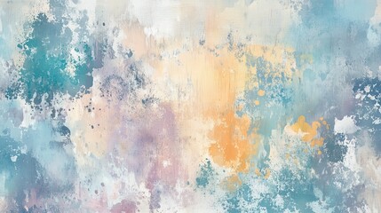 Abstract texture featuring soft hues of blue, orange, and purple, perfect for artistic backgrounds or modern decor
