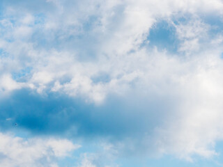 1月の青空と白い雲36