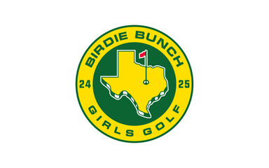 Texas team golf sports illustration logo design
