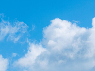 Obraz premium 1月の青空と白い雲55