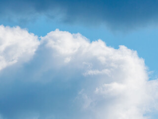 1月の青空と白い雲59