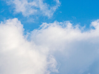1月の青空と白い雲65