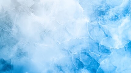 Abstract blue and white textured background resembling clouds or water.