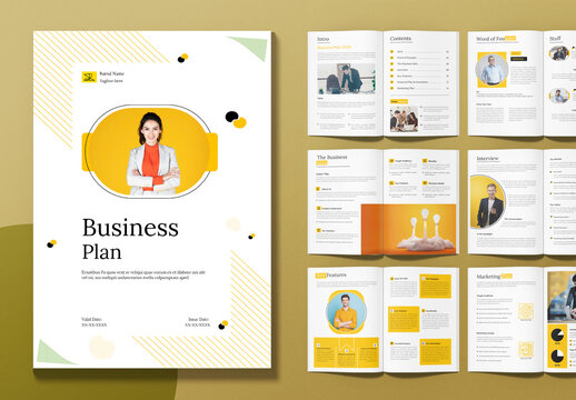 Business Plan Brochure Template