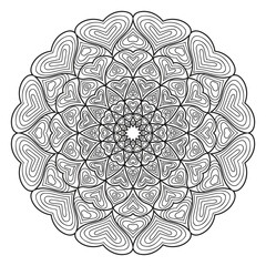 pattern, mandala, ornament, flower, vector, floral, design, lace, circle, illustration, decoration, vintage, texture,