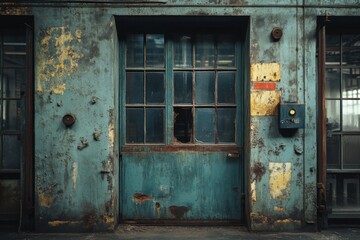 old abandoned building