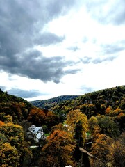 autumn in the mountains
