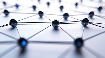 Network Connection: Abstract Representation of Global Interconnectivity