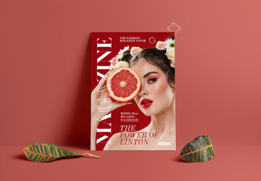 Fashion Magazine Cover Template