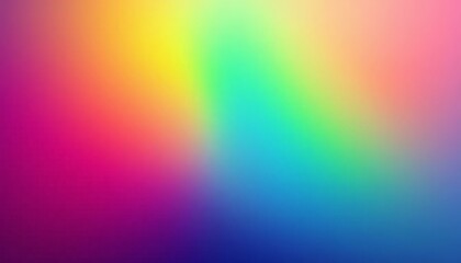 Obraz premium Rainbow Gradient Background, Colorful Abstract Design, Vibrant Color Blend