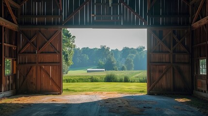 Fototapeta premium barns