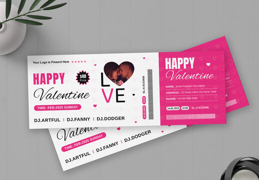 Valentines Event Ticket