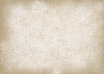 Old faded paper background texture. Vintage paper sheet, ancient parchment	