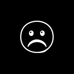Fototapeta premium Sad Face 