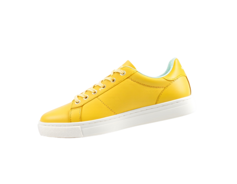 pair of yellow shoes