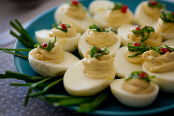 Easter food from egg