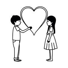 Valentine's day heart-shaped lollipop, hands exchanging gift and romantic gesture.