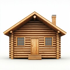Charming Rustic Log Cabin Home Exterior Wooden House Design Countryside Cottage
