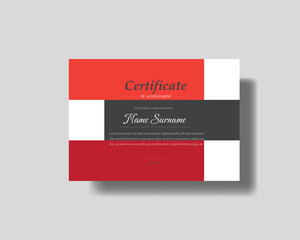 Casual Certificate Design
