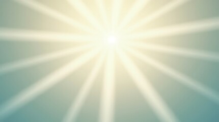 Radiant Light Burst: A Celestial Glow