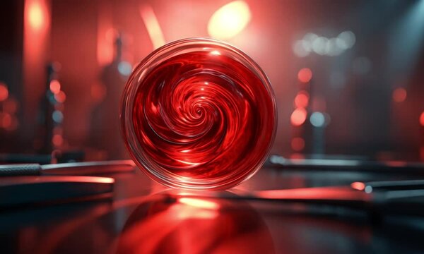 AI - Illustration of Blood and Transfusion: A Symbol of Life and Medical Care. Ideal for use in educational materials, medical campaigns, and healthcare-related designs.