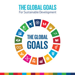 The Global Goals: Sustainable Development Goals (SDGs) Wheel