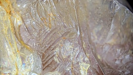 macro photography of the surface of a topaz crystal 6