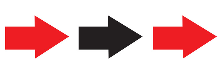 Colorful bold arrows and more shapes Left,Right,Up,Down Designs. Bold Arrows. Eps10