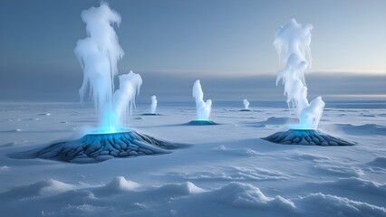 iceberg in polar regions