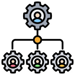 Obraz premium Structure Icon