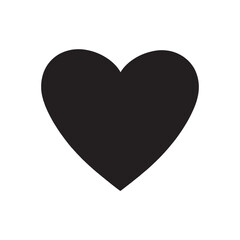 Vector hand-drawn childlike doodle heart icon set. Black stroke on white background.