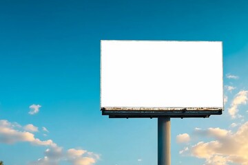 Obraz premium Blank billboard ready for new advertisement