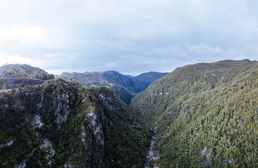 Fototapeta premium Gordon Dam in Tasmania Australia