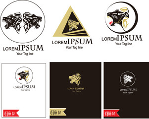 vector illustration of a set of icons for web