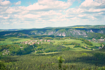 Lilienstein in der Sächsischen Schweiz, Deutschland