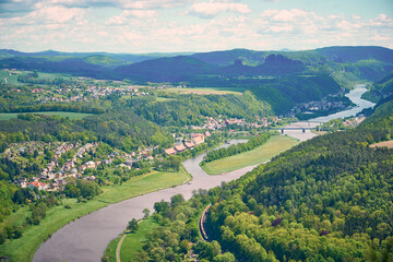 Lilienstein in der Sächsischen Schweiz, Deutschland
