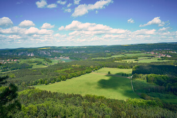 Lilienstein in der Sächsischen Schweiz, Deutschland