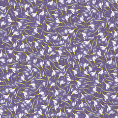 textile seamless pattern with multi-colored flowers. decorative design element
