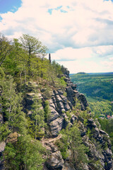 Lilienstein in der Sächsischen Schweiz, Deutschland